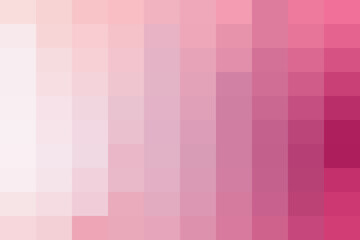 Fototapeta premium Vibrant pink pixelated gradient background with various shades and hues