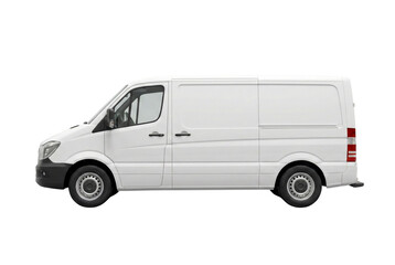 White van for delivery or transportation services in modern setting © mubashar
