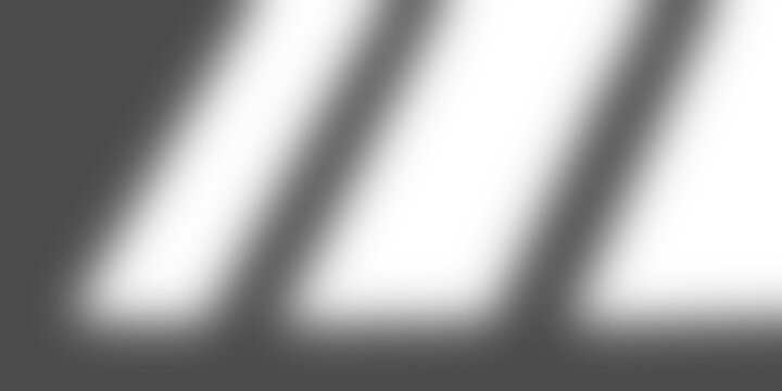 Soft window light beams on dark wall, minimalist architectural shadow and light overlay