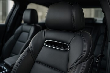 Obraz premium Car interior design modern vehicle showcase luxury environment perspective