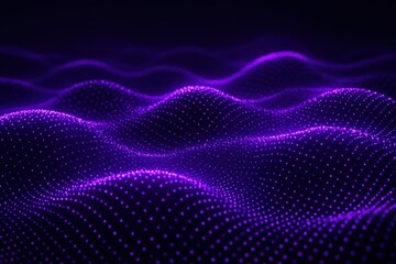 Digital wave patterns abstract visualization graphic design futuristic environment view technology concept