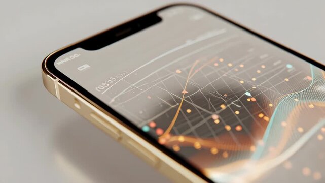 Smartphone Display Technology Showcase - Innovation and Visual Excellence.