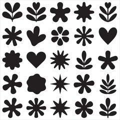 Obraz premium Abstract Shapes Svg Clip Art