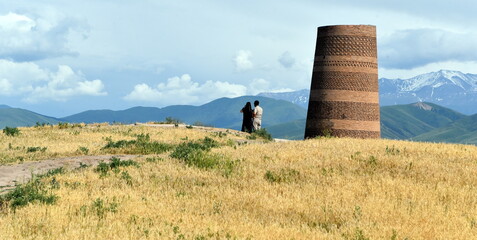 Historisches Monument: Burana-Turm 