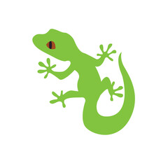 Obraz premium Lizard animal cute vector illustration emoji symbol sign icon vector illustration isolated flat gecko reptile