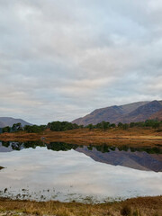 Mountain Lake Reflection