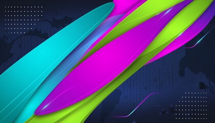 Dynamic Abstract Background with Vibrant Colors and Modern Design.