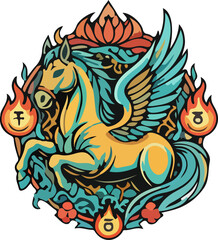 Asian Cultural Character Art Collection Featuring Samurai Warriors, Geisha Women and Sacred Buddhist Imagery