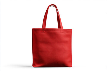 Minimal realistic tote bag mockup hanging on hook in boutique for marketing and packaging showcase
