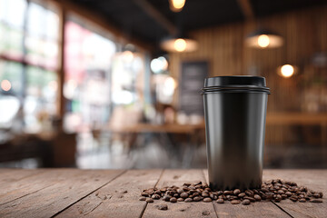 Tumbler with smoothie on yoga mat realistic mockup wellness lifestyle studio photo closeup hd