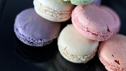 pr&eacute;sentation de macarons