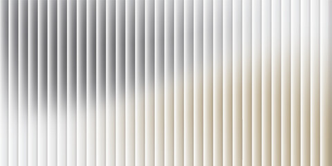 Obraz premium Abstract minimalistic background with evenly spaced vertical light bars, smooth gradient transition from magenta and purple on the left to deep cream on the right