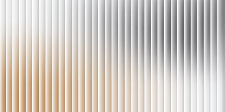 Abstract minimalistic background with evenly spaced vertical light bars, smooth gradient transition from magenta and purple on the left to deep cream on the right