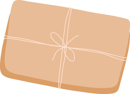 Package Wrapped With String