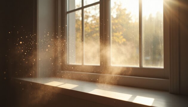 Sunlight Dust In Window