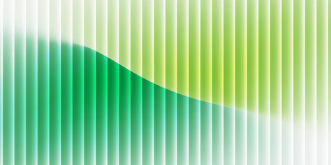 Colorful grainy gradient background template. Trendy ribbed glass effect texture. © Abd