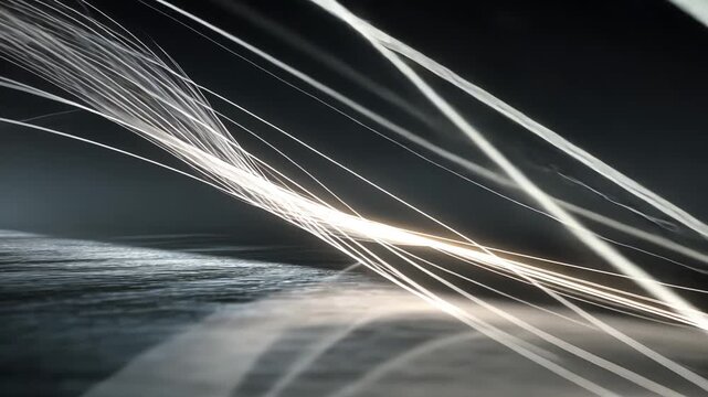 Light Trails Abstract Photography: Creative Lighting and Motion Blur in Contemporary Art with Dynamic Movement and Ethereal Effects