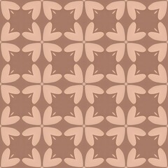 Fototapeta premium Seamless Vintage Floral Damask Pattern Background