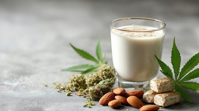 Bhang thandai drink served during Holi festival in India