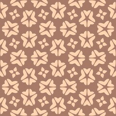 Fototapeta premium Vintage Floral Seamless Pattern Background for Wallpaper and Fabric Design