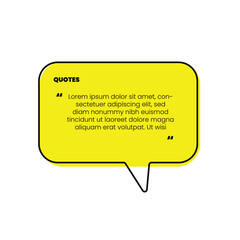 Fototapeta premium Basic Quote Template Design with Clear Text Focus