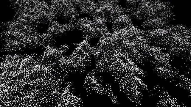 Digital 3D mapping surveillance technology HUD analysing earth terrain