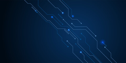 Circuit board. High-tech technology background. Cyber connection electronic. Networking connections background