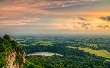 Fototapeta premium Golden Hour Outdoor 4K Landscape | Sunset View