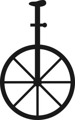 vector illustration of a bicycle