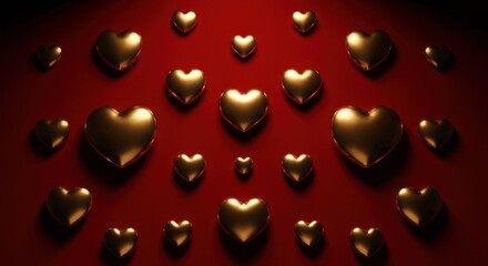 abstract red background