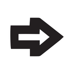 arrow icon vector illustration