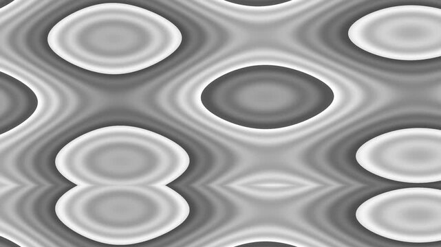 Abstract gray pattern with oval shapes, seamless background texture design.