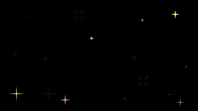 手書きキラキラのフィルターループ
