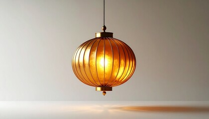 Obraz premium Hanging Glass Pendant Light Fixture Modern Design.