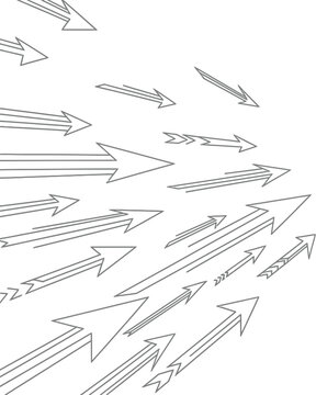 Arrows Pointing in Different Directions.
