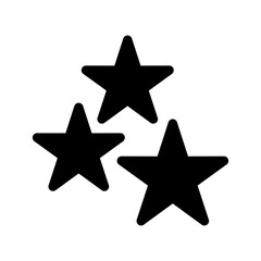 Stars Icon Vector Symbol Design Illustration