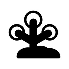 Tree Planting Icon Vector Symbol Design Illustration