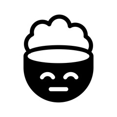 Deep Learning Icon Vector Symbol Design Illustration