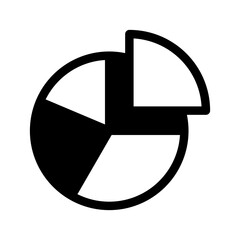 Chart Icon Vector Symbol Design Illustration