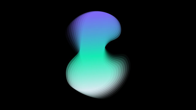 Abstract Blue and Teal Background with Dynamic Wavy Layers, Elegant Gradient Flow, and Modern Minimalist Design for Corporate Technology Projects.