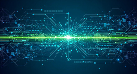 Fototapeta premium abstract technology communication concept vector background jpg