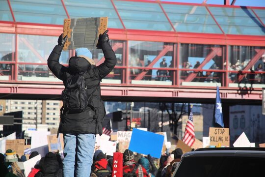 ICE out of Minneapolis protest