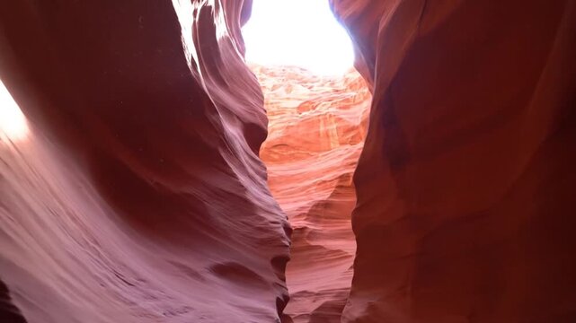 Exploring antelope canyon in Arizona revealing its stunning sandstone formations and vibrant colors, an immersive journey through a natural wonder