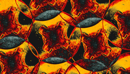 fire in the fireplace