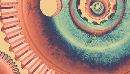 gear wheels of the mechanism