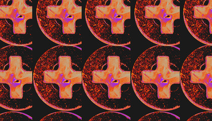 abstract seamless pattern