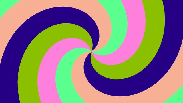 Vibrant colorful swirling pattern design.