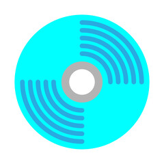 Record Sleeve Vector Flat Icon Design