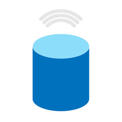 Portable Speaker Vector Flat Icon Design