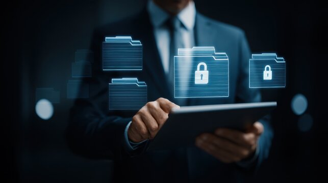 Encourages use of trusted platforms to control access and protect files from unauthorized distribution.
